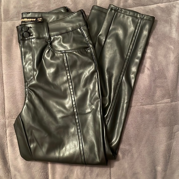 Dollhouse Pants & Jumpsuits Dollhouse Black Vegan Leather Pants